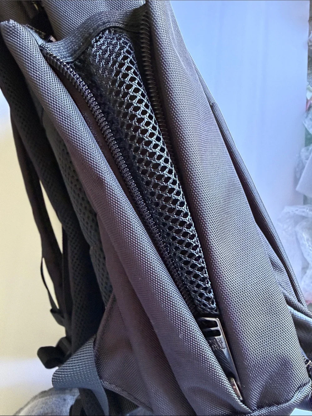 True Religion Black Travel Backpack with Subtle Logo
